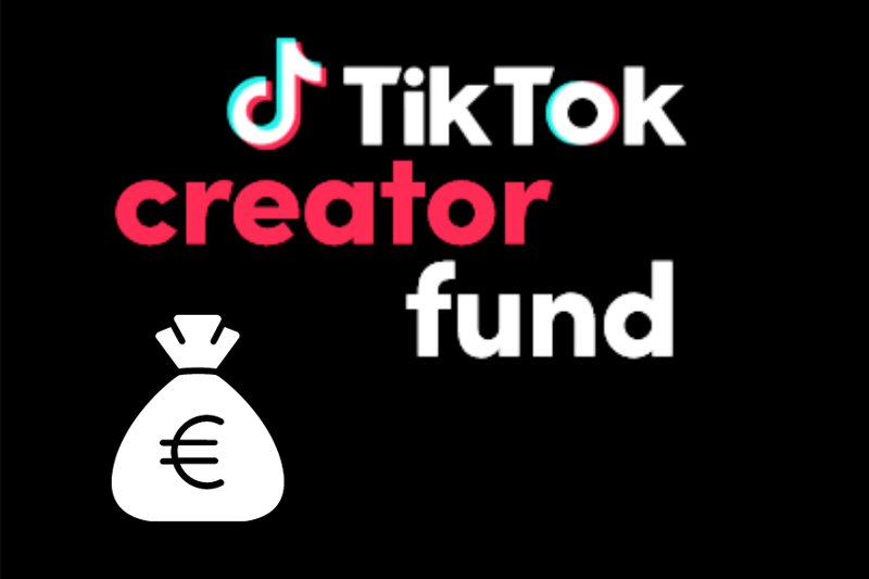 Eine Grafik, welche die TikTok Geldeinnahmequelle Creator Fund darstellt.